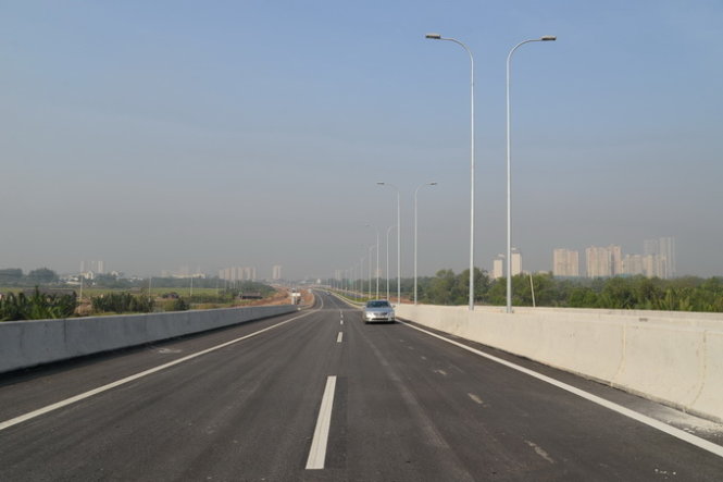 4km cao tốc Tp.HCM - Long Thành - Dầu Giây đã được thông xe