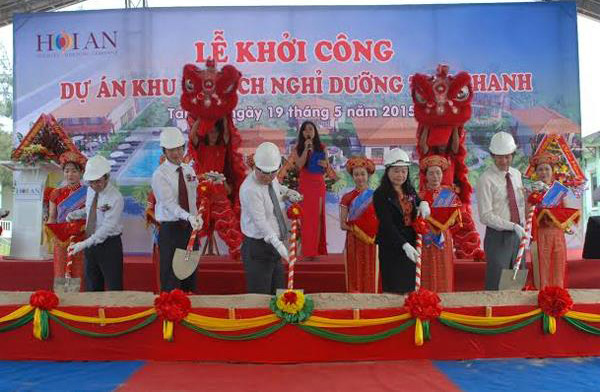 Quang Nam: Khởi công thêm khu du lịch nghỉ dưỡng