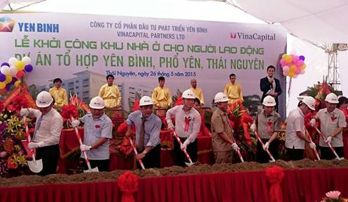 Thái Nguyên: Khởi công xây dựng 8.000 căn hộ dành cho người lao động tại KCN Yên Bình