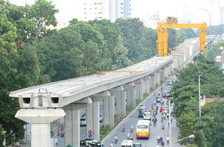 Đưa vào khai thác Dự án đường sắt Cát Linh - Hà Đông từ ngày 30/6/2016