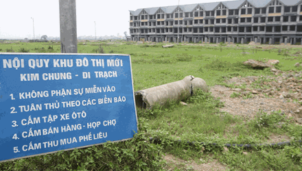 Hà Nội: Đề xuất phong tỏa tài khoản, thu hồi nhà, đất