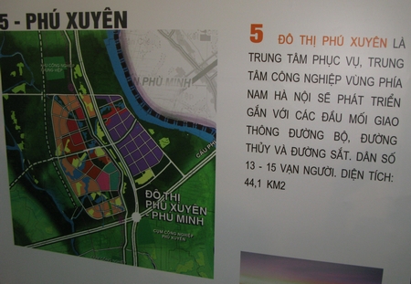 Hà Nội: Sẽ phê duyệt quy hoạch chung đô thị vệ tinh Phú Xuyên