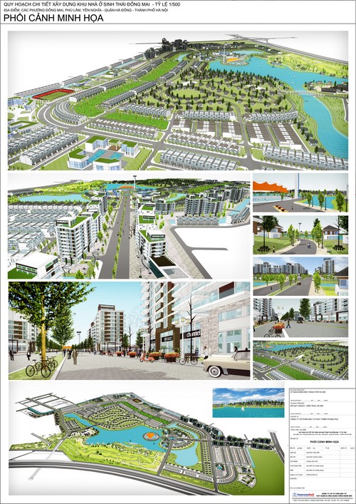 Hà Nội: Công bố Quy hoạch chi tiết xây dựng Khu nhà ở sinh thái Đồng Mai