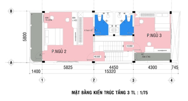 tư vấn thiết kế nhà 4 tầng