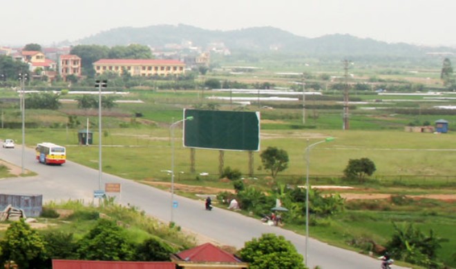 Giá khởi điểm của 40 thửa đất tại Mê Linh từ 6,5 triệu đồng