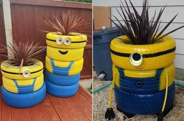 trang trí nhà bằng minions