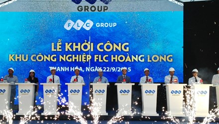 Khỏi công khu công nghiệp gần 300 ha tại Thanh Hóa