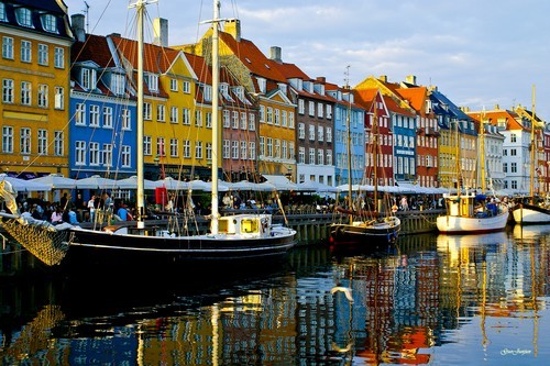 Những tòa nhà tại Nyhavn (Đan Mạch) 