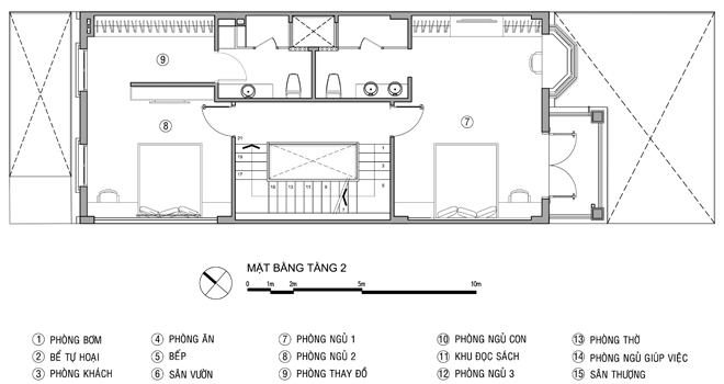 thiết kế nhà ống