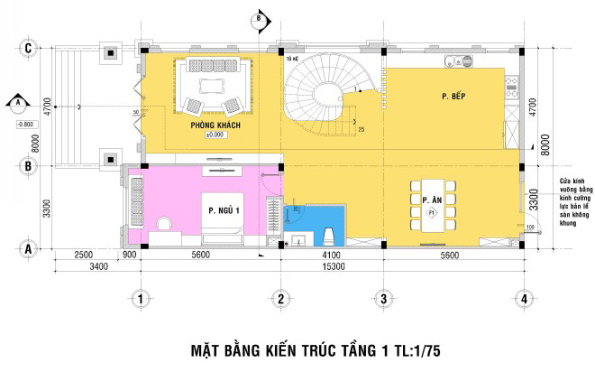 thiết kế nhà 2 tầng