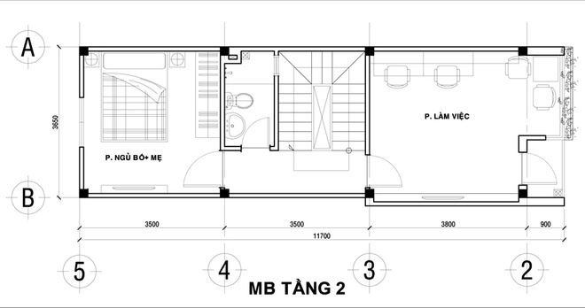 thiết kế nhà ống