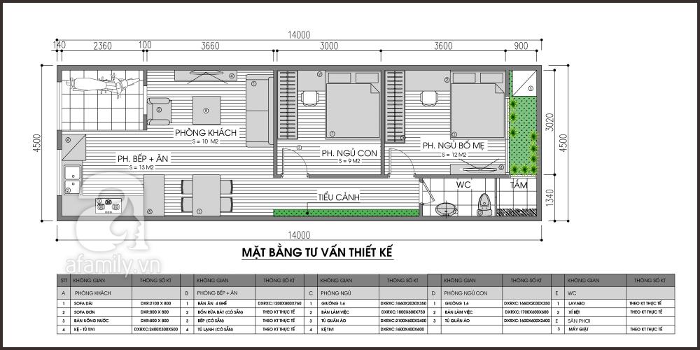 tư vấn thiết kế nhà 1 tầng