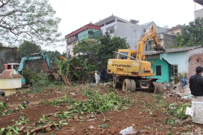 Hà Nội: Cưỡng chế thu hồi đất tại phường Trung Văn