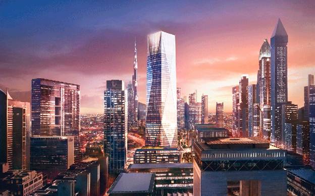 Dubai sắp có tòa tháp văn phòng độc đáo tại DIFC