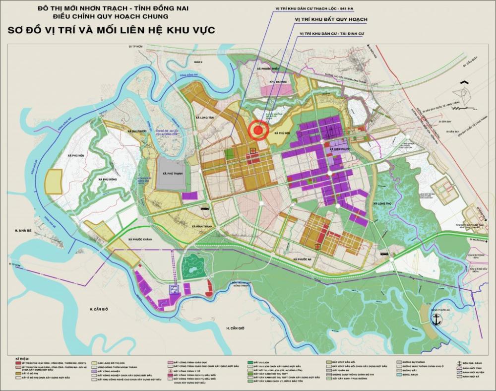 quy hoạch đô thị Nhơn Trạch
