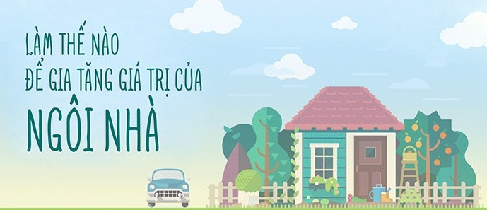 Bật mí cách gia tăng giá trị của ngôi nhà