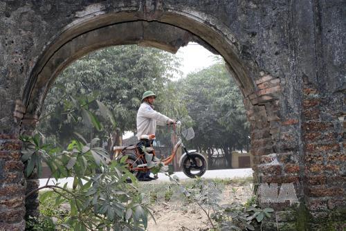 kiến trúc cổng làng