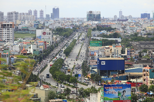 Tp.HCM: Giá thuê mặt bằng phía Tây chỉ bằng 30% khu trung tâm