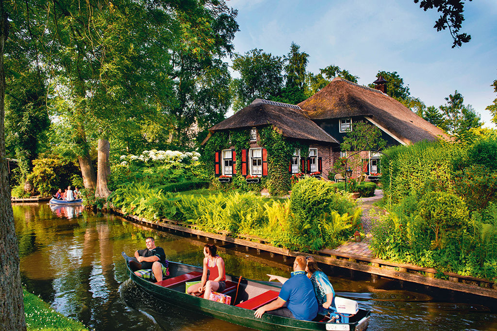 ngôi làng Giethoorn 