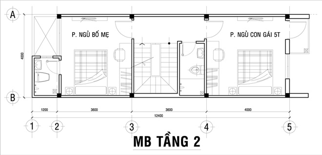 thiết kế nhà ống