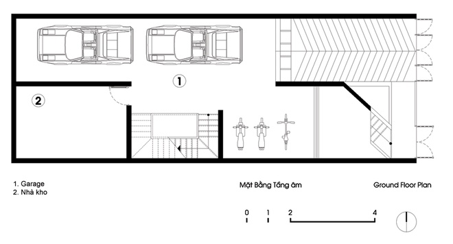 Mặt bằng tầng âm