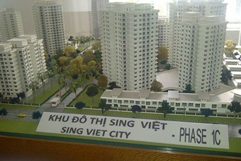 Tp.HCM: Dự án khu đô thị Sing Việt được xóa 'treo'