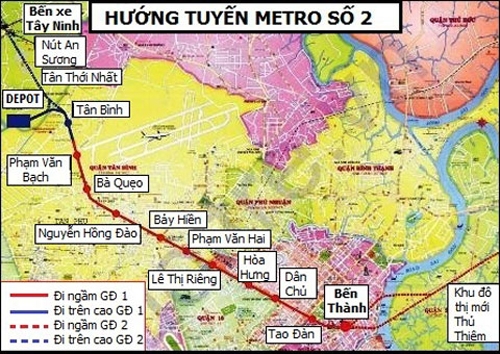 tuyến Bến Thành - Tham Lương