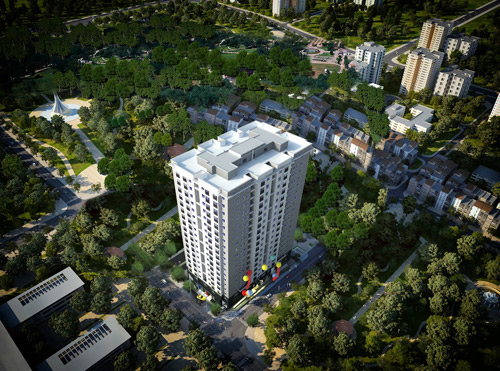 Toàn cảnh dự án chung cư Trương Định Complex