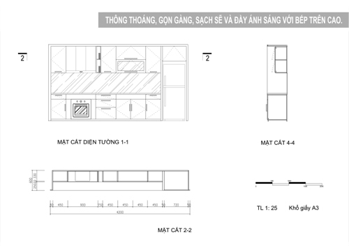 thiết kế bếp đẹp