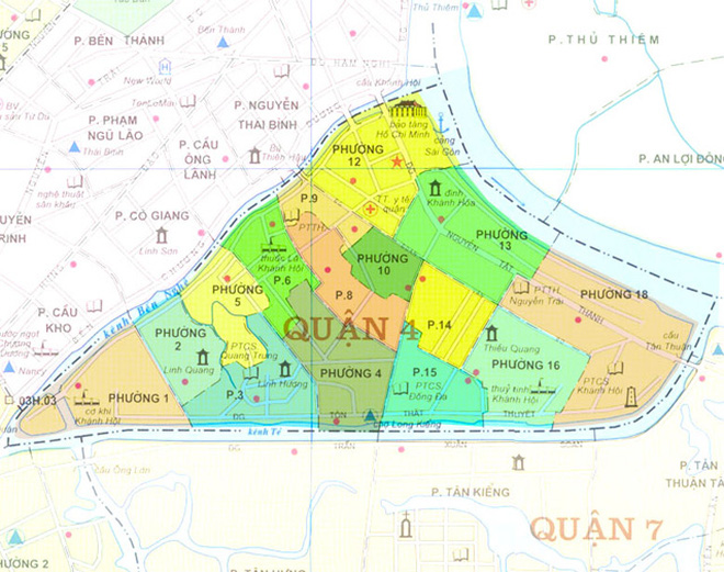 Tp.HCM: Quận 4 được đầu tư mạnh về hạ tầng