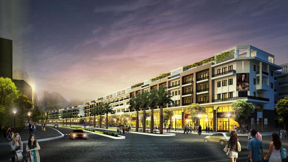 Biệt thự Hạ Long Central Plaza cho giới giàu ở đường Trần Quốc Nghiễn