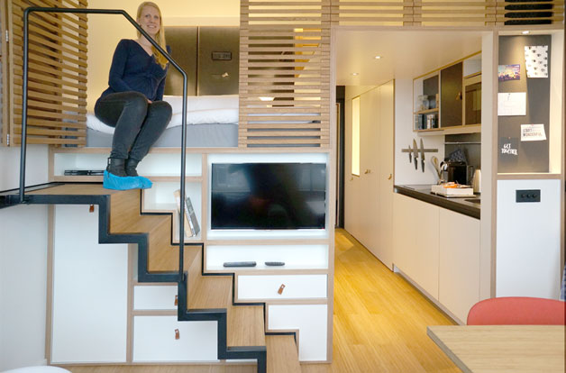 Học người Hà Lan thiết kế căn hộ nhỏ thông minh