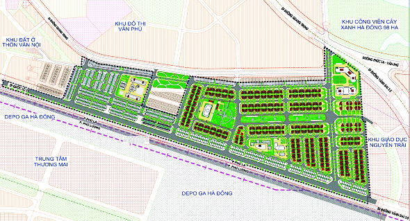 Hà Nội duyệt điều chỉnh cục bộ quy hoạch chi tiết KĐTM Phú Lương