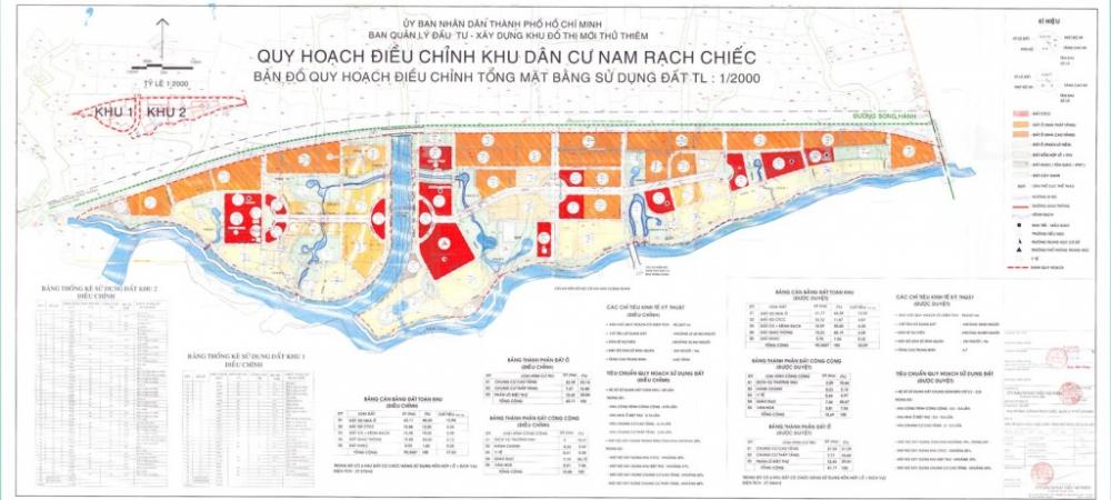 Tp.HCM chấp thuận đầu tư dự án Khu dân cư hơn 30 ha tại quận 2