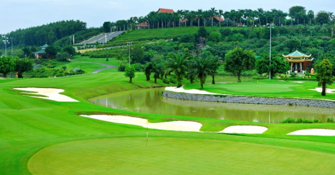 Hà Nội: Sân golf quốc tế Đảo Vua được mở rộng thêm 18 hố golf