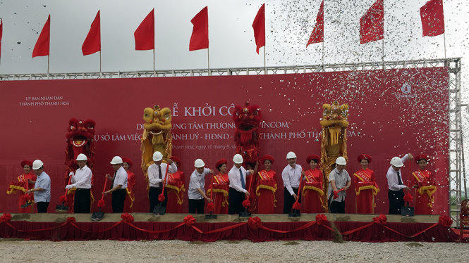 Tiếp tục xây trung tâm hành chính mới TP Thanh Hóa