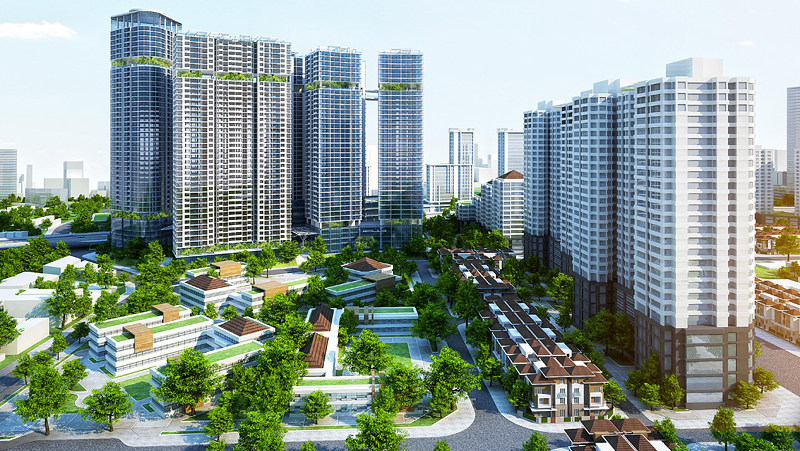 Chỉ số giá chung cư tại thị trường Hà Nội tăng nhẹ