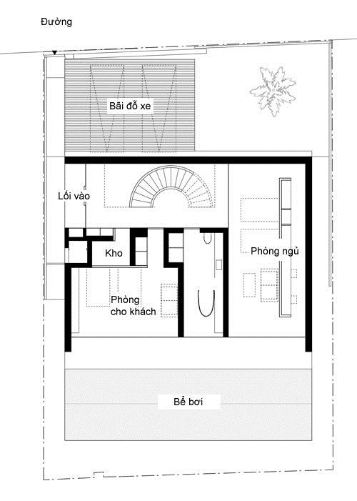 Mặt bằng tầng 1