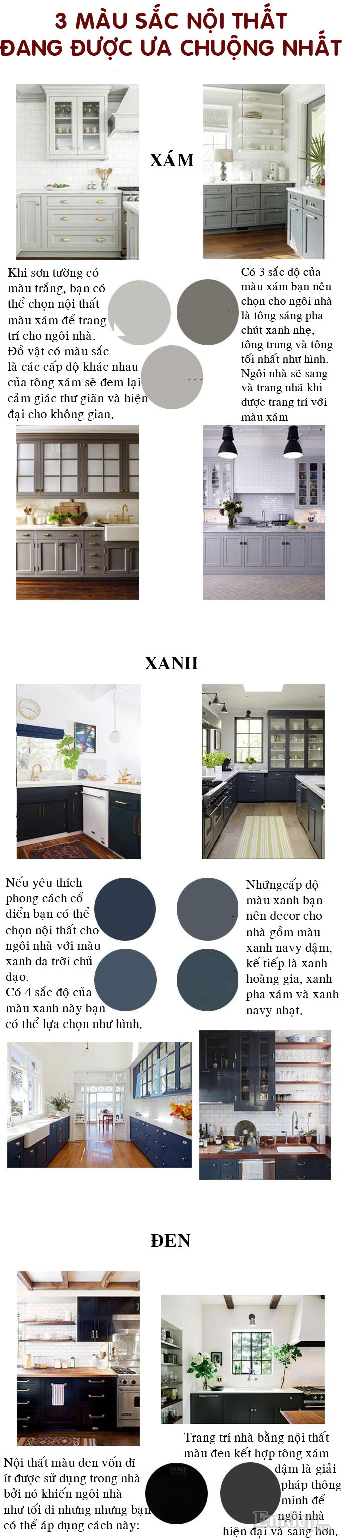 3 màu sắc nội thất 