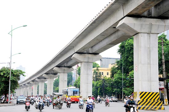 Chi phí mỗi km metro tại Hà Nội hơn 2.000 tỷ đồng