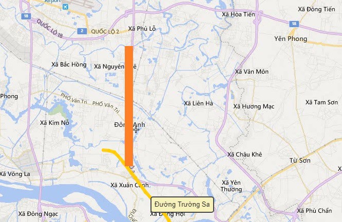 Hà Nội: Mở rộng tuyến đường nối từ đường Trường Sa đến cầu Phủ Lỗ