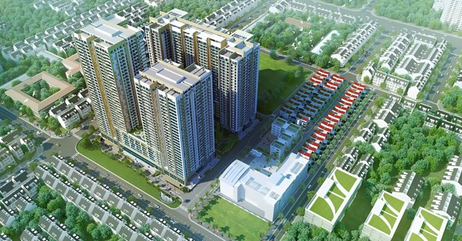 Điều chỉnh 540 phòng khách sạn sang căn hộ chung cư ở dự án 423 Minh Khai