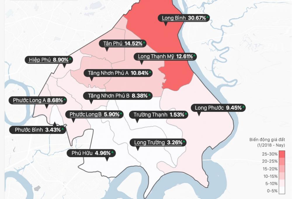 Tp.HCM: Bức tranh toàn cảnh về cơn sốt đất nền ở quận 9