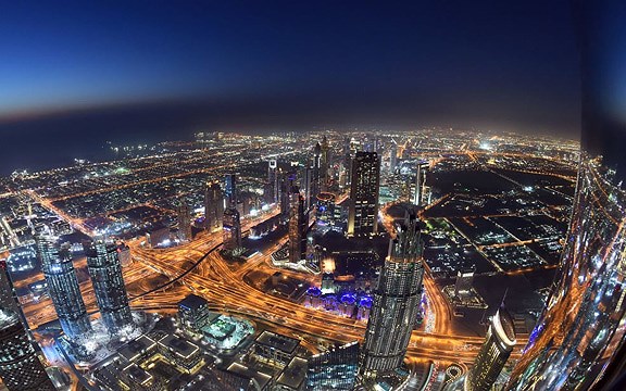 Toàn cảnh thành phố Dubai 