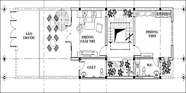 Tầng 4 của ngôi nhà