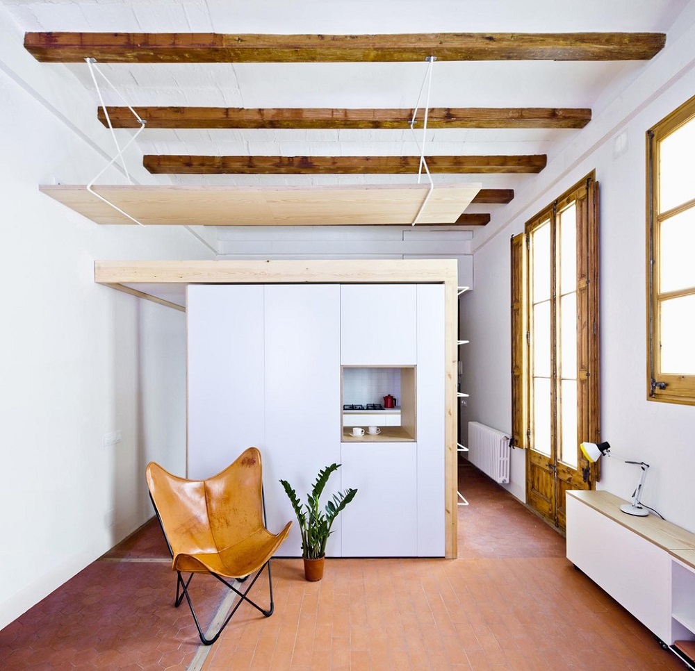 Thiết kế đa năng giấu không gian nhà bếp để ngôi nhà thêm gọn gàng và ngăn nắp hơn
