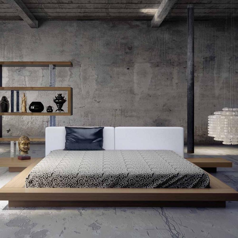 Thêm một chút hơi thở tinh tế của phương Đông vào phòng ngủ của bạn bằng thiết kế giường độc đáo này. Lấy cảm hứng từ Nhật Bản, thiết kế có 7 biến thể màu sắc ​ khác nhau cho bạn tha hồ lựa chọn.