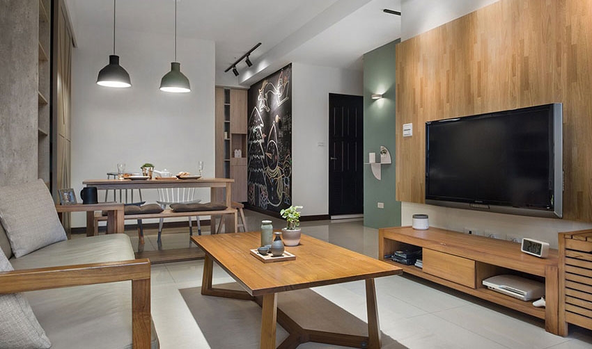 Chiêm ngưỡng căn hộ màu xám đơn giản, hiện đại và vô cùng tiện nghi