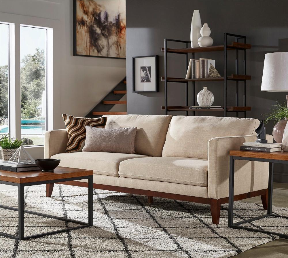 Gợi ý làm mới phòng khách với những mẫu ghế sofa bọc vải