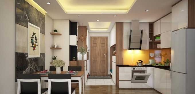 Những thiết kế bếp đẹp và hiện đại dành cho căn hộ chung cư
